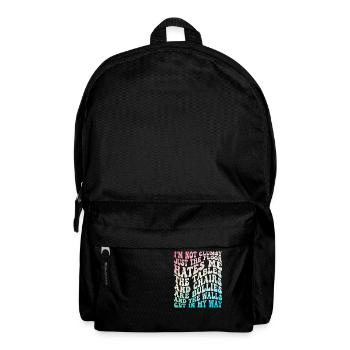 Groovy Clumsy Women Sarcasm Joke - Sac à dos - noir - Devant