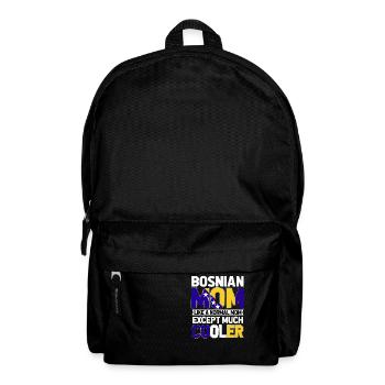Bosnien und Herzegowina Flagge Bosnien - Rucksack - Schwarz - Vorne