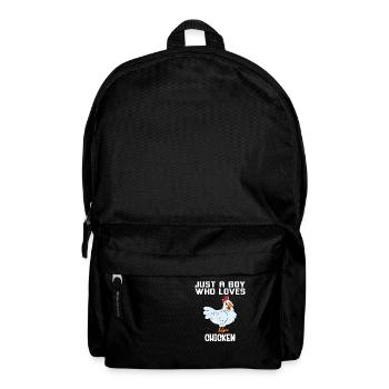 Lustiger Hühner Spruch Huhn - Rucksack - Schwarz - Vorne