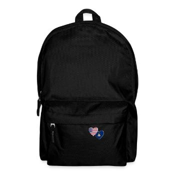 USA American State Of Utah Flag Patriotic 4th Of - Backpack - black - Front