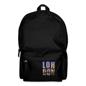 London England Souvenir - Backpack - black - Front