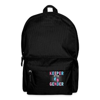 Keeper Of The Gender - Backpack - black - Front