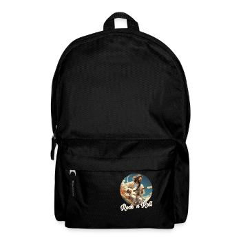 Rock ́n ́Roll Jésus - Sac à dos - noir - Devant