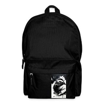 Walross-Wunderland - Rucksack - Schwarz - Vorne