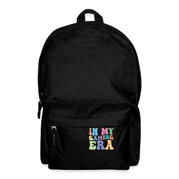 Gaming Retro Groovy In my Gaming Ear Gamer Girl - Rucksack - Schwarz - Vorne