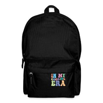 Kochen Retro Groovy In Meiner - Rucksack - Schwarz - Vorne
