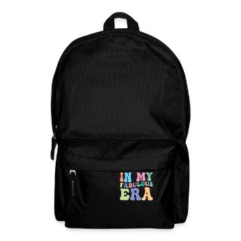 Wonderful, fabulous, feel-good phase, good mood - Backpack - black - Front