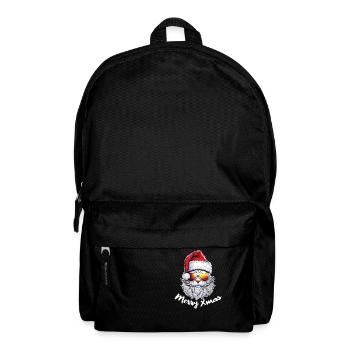 Christmas Cat - Merry Christmas - Backpack - black - Front