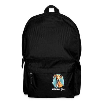 Chien Azawakh - Sac à dos - noir - Devant