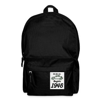 Oldtimer 1946 - Rucksack - Schwarz - Vorne