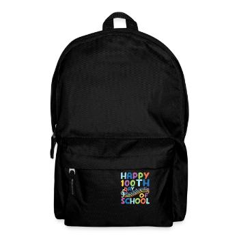 100. Tag der Schule Musiklehrer Musiker - Rucksack - Schwarz - Vorne