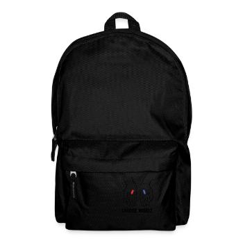 CHOOSE WISELY - Rucksack - Schwarz - Vorne