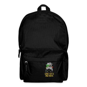 St. Kitts und Nevis Flagge - Rucksack - Schwarz - Vorne