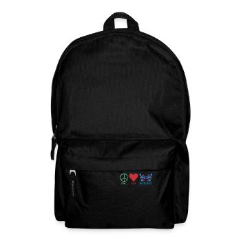 Cadeaux d’amoureux des papillons - Sac à dos - noir - Devant