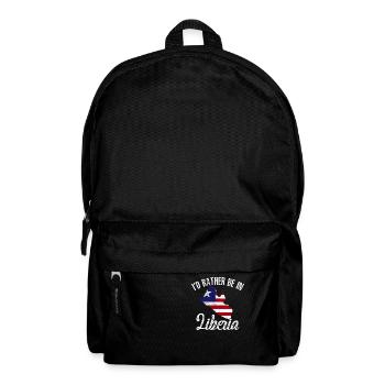 Liberia Flag Liberians - Backpack - black - Front