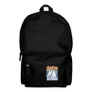 BOOTE SAILING MAMA - Rucksack - Schwarz - Vorne