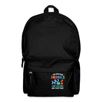 Balloon Animal Party Balloon Artist - Backpack - black - Front