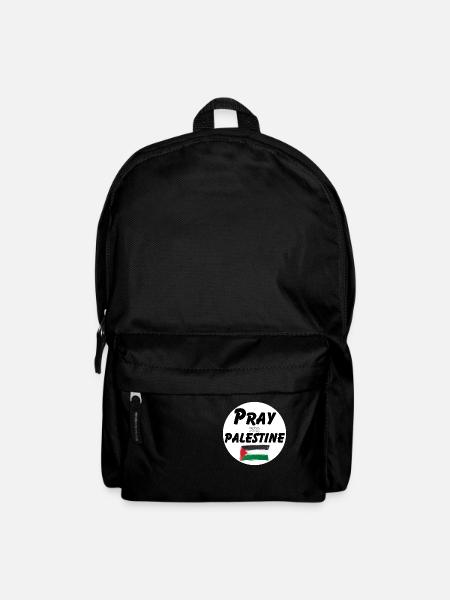 Beten Sie für die Palästinenser | Beten Sie für Palästina - Rucksack - Schwarz