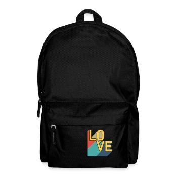 AMOUR - Rétro - Sac à dos - noir - Devant