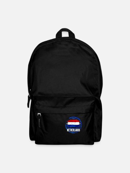 Niederlande - Rucksack - Schwarz