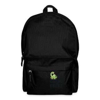 Je Vais être grand frère, Cadeau Grand Frère - Sac à dos - noir - Devant