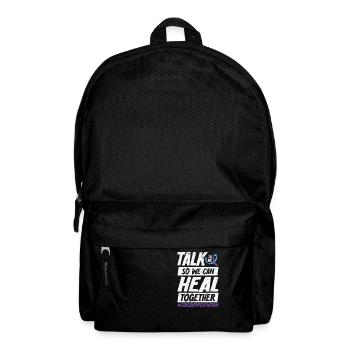 Suicide Prevention Awareness 988 Mental Health - Backpack - black - Front