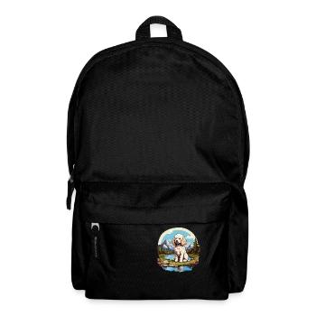 Caniche - Sac à dos - noir - Devant