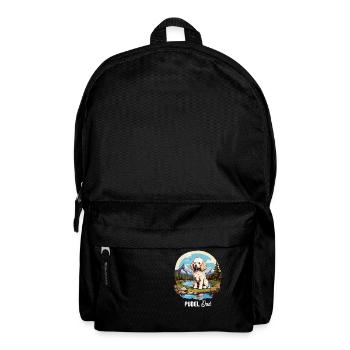 Caniche - Sac à dos - noir - Devant