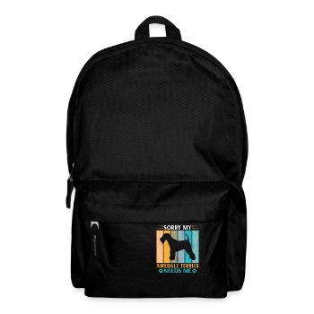 Airedale Terrier Gifts - Rucksack - Schwarz - Vorne