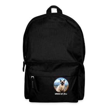 Siamese Cat Siamkatze - Rucksack - Schwarz - Vorne