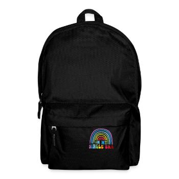 Dans mon ère de célibataire drôle de vie de célibataire - Sac à dos - noir - Devant