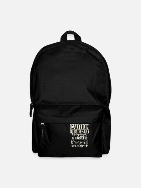 Rhodesian Ridgeback Gifts - Backpack - black