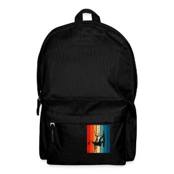 Kitesurf Kitesurf Kitesurf Kiteboarder - Sac à dos - noir - Devant