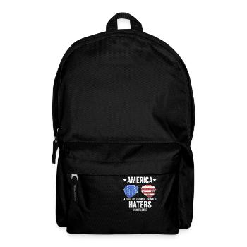 L’Amérique Un pays si grand Patriotique américain - Sac à dos - noir - Devant