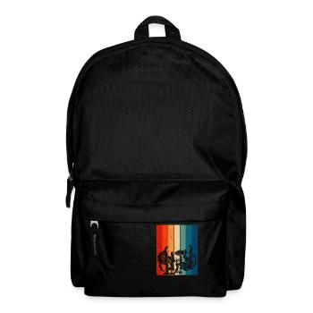 Aquaristik Fischzucht Aquarianer - Rucksack - Schwarz - Vorne