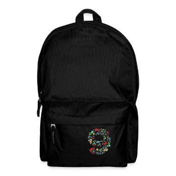 Traktorliebhaber Lustiges Traktorgeschenk - Rucksack - Schwarz - Vorne