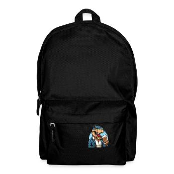 Bier Bierliebhaber T Rex - Rucksack - Schwarz - Vorne