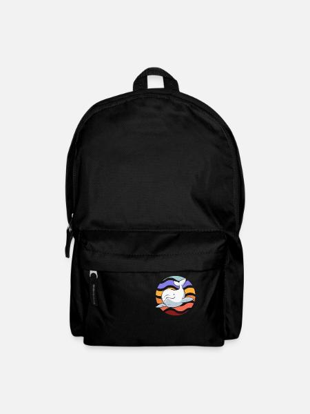 Weißwal Beluga Wal - Rucksack - Schwarz