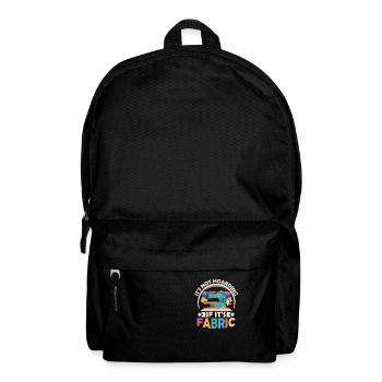 Ce n’est pas de la thésaurisation si c’est une machine à coudre en tissu C - Sac à dos - noir - Devant