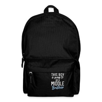 Middle Brother Gifts - Rucksack - Schwarz - Vorne