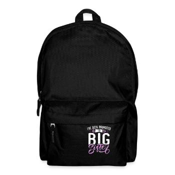 Big Sister Gift - Backpack - black - Front
