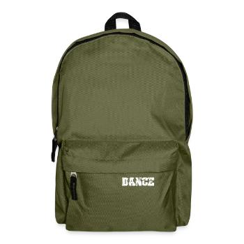 Dance Ballet Dancer Funny Choreography Teacher - Backpack - olive green - Front