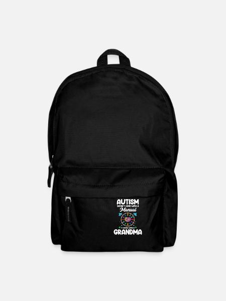 Autism Doesn't Come With A Manual Granny Adhd - Backpack - black