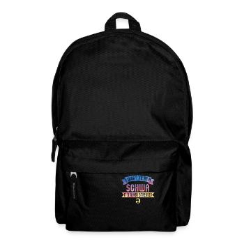 Ich will ein Schwa sein, der nie gestresst ist - Rucksack - Schwarz - Vorne