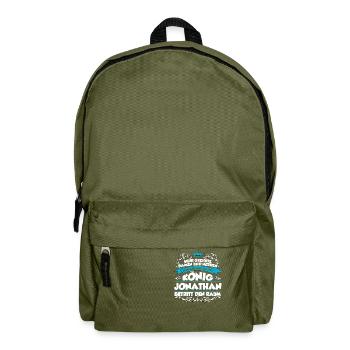 Jonathan Name Design - Rucksack - Olivgrün - Vorne