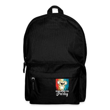 Cute Koalified To Party Koala Bear Lover - Backpack - black - Front