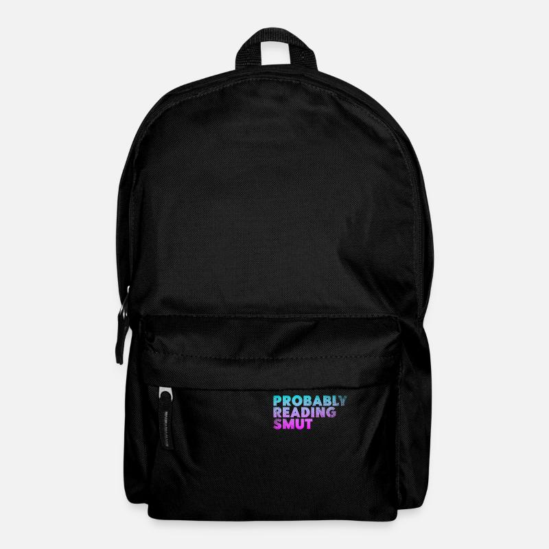 Probably Reading Smut Vintage Books Smut - Backpack - black