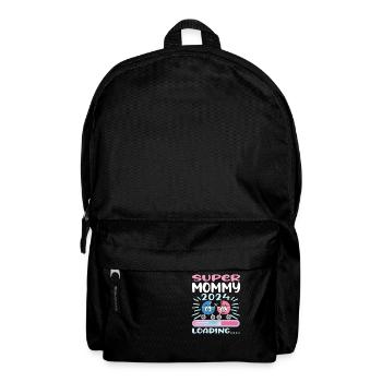 Maman 2024 Enceinte Maman Grossesse - Sac à dos - noir - Devant