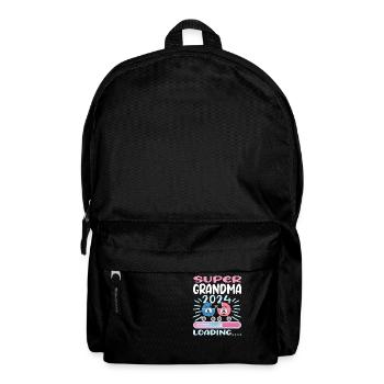 Oma 2024 werdende Oma 2024 Loading - Rucksack - Schwarz - Vorne