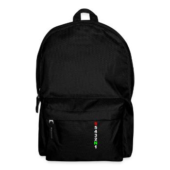 Motorrad Biker Lustiges Geschenk - Rucksack - Schwarz - Vorne